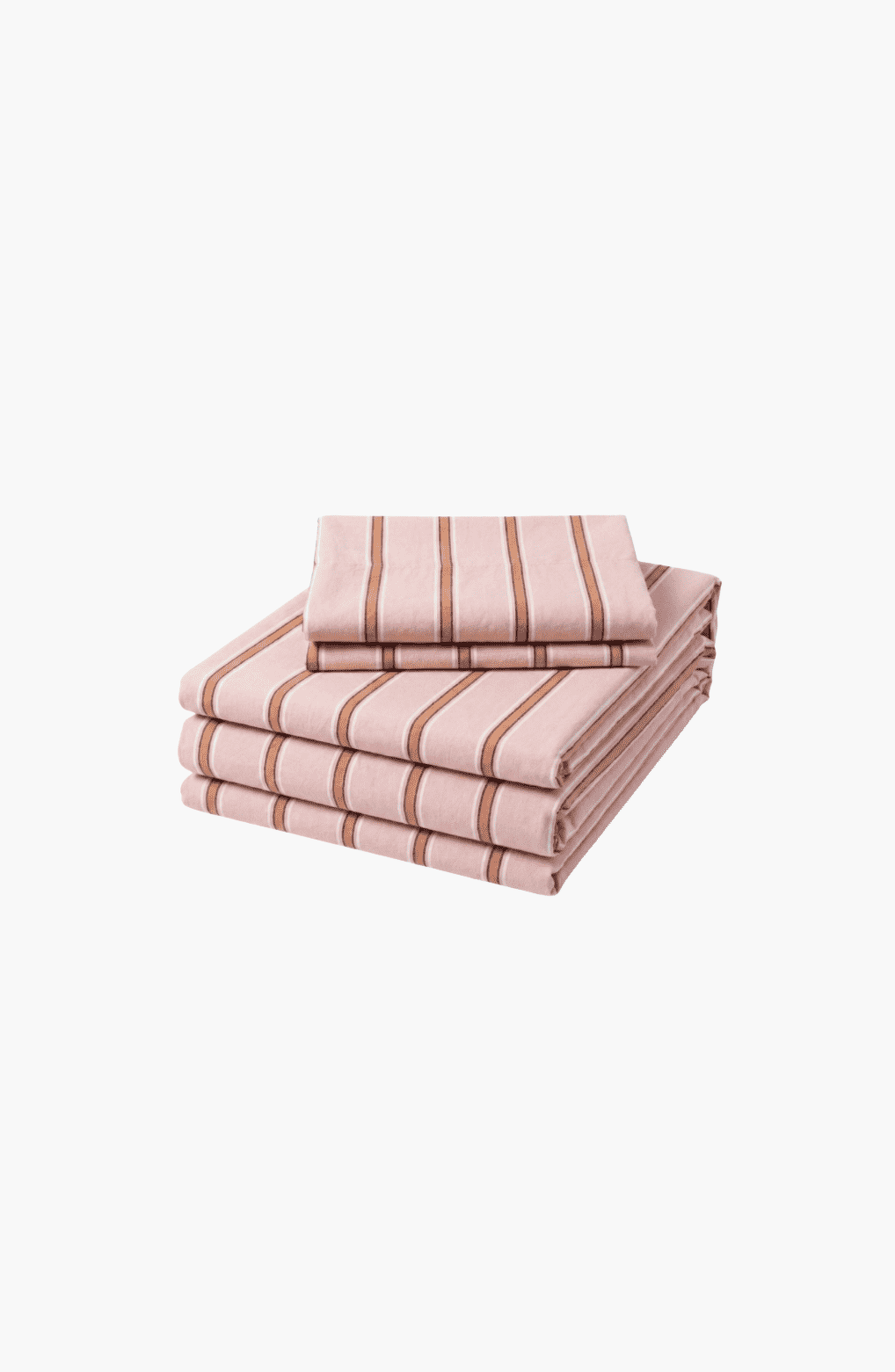 Soft Pink Stripe, Flat