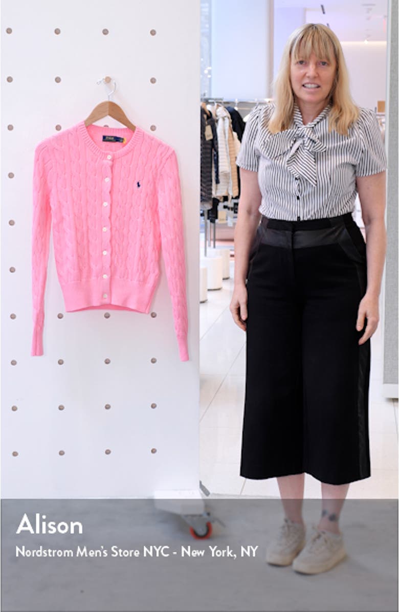 Cable Knit Cardigan, sales video thumbnail