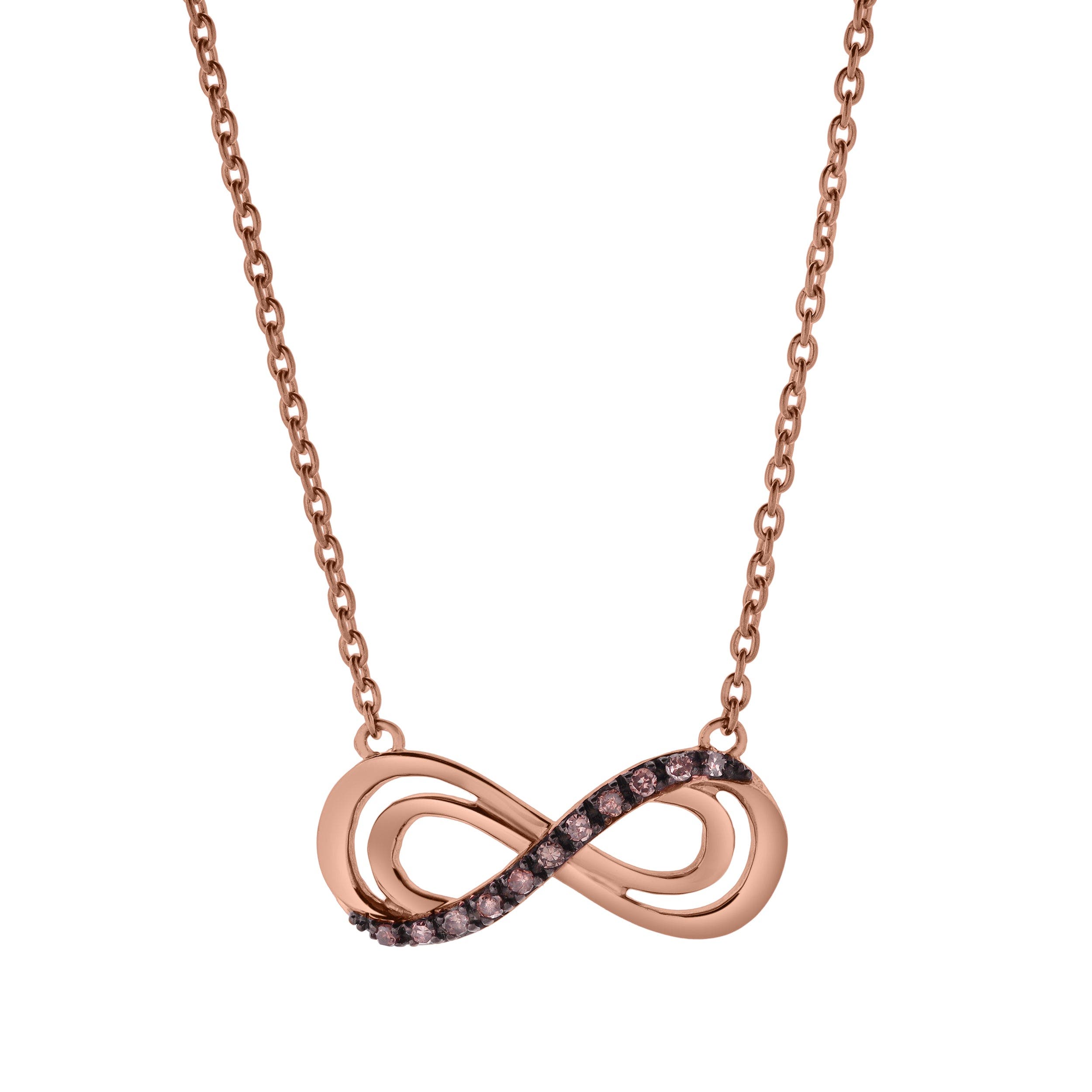 selected Pink Rhodium Sterling Silver