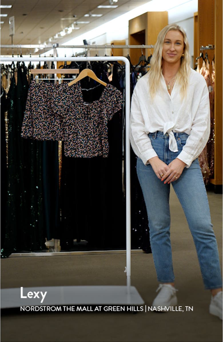 Kids' Floral Top & Shorts Set, sales video thumbnail