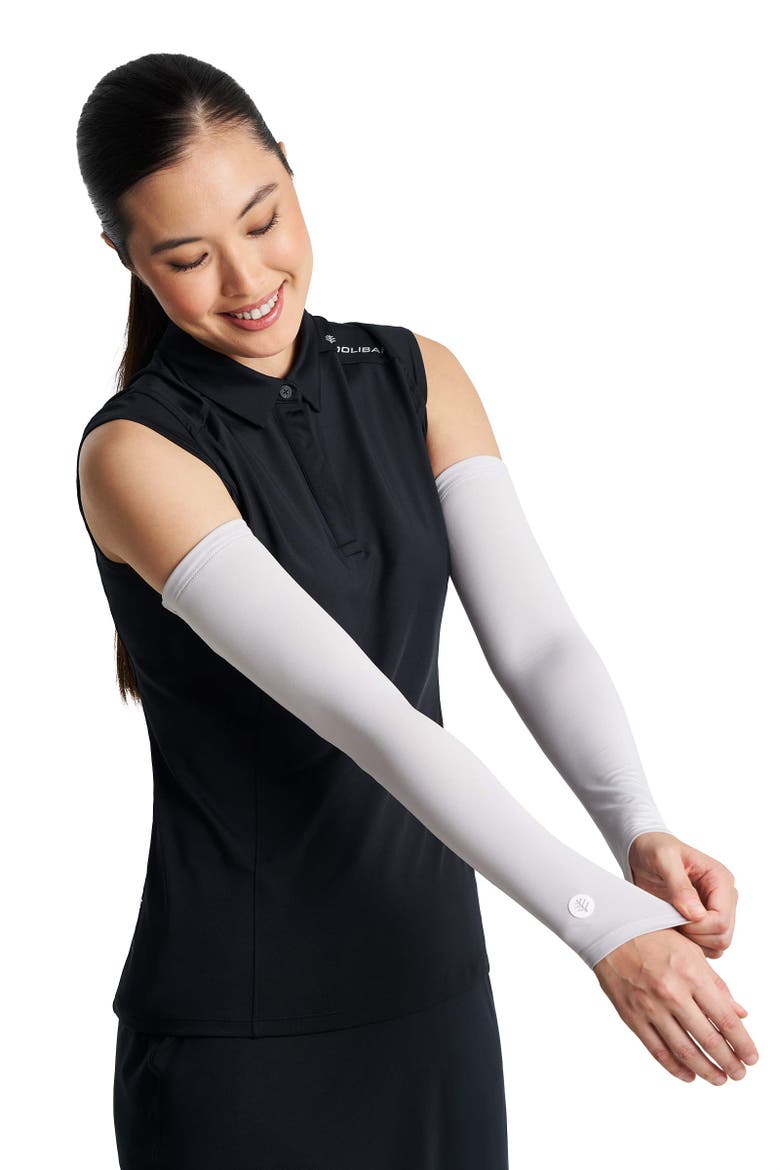 Women's MaxShield Performance Arm Sleeves, UPF 50+ Sun Protection, Main, color, Sleek Grey