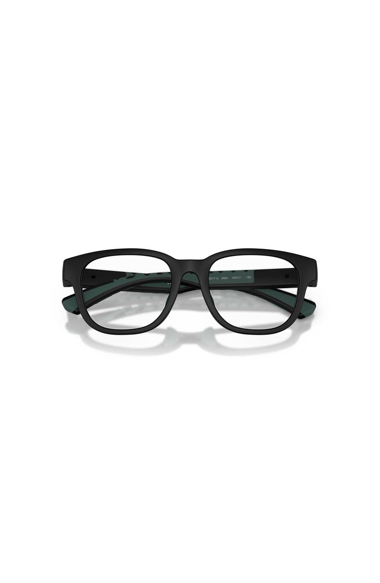 Burberry 45mm Square optical glasses, Alternate, color, Black