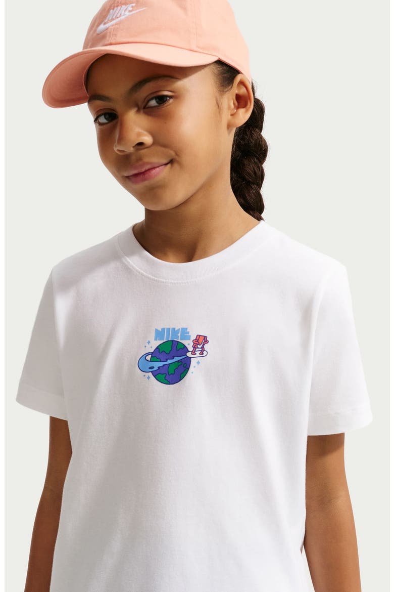 Kids' Graphic T-Shirt, Alternate, color, WHITE