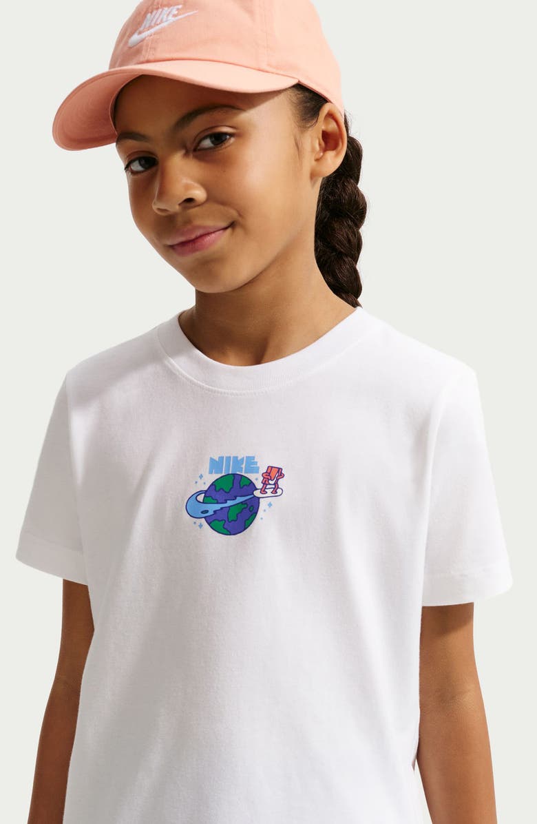 Nike Kids' Graphic T-Shirt, Alternate, color, White