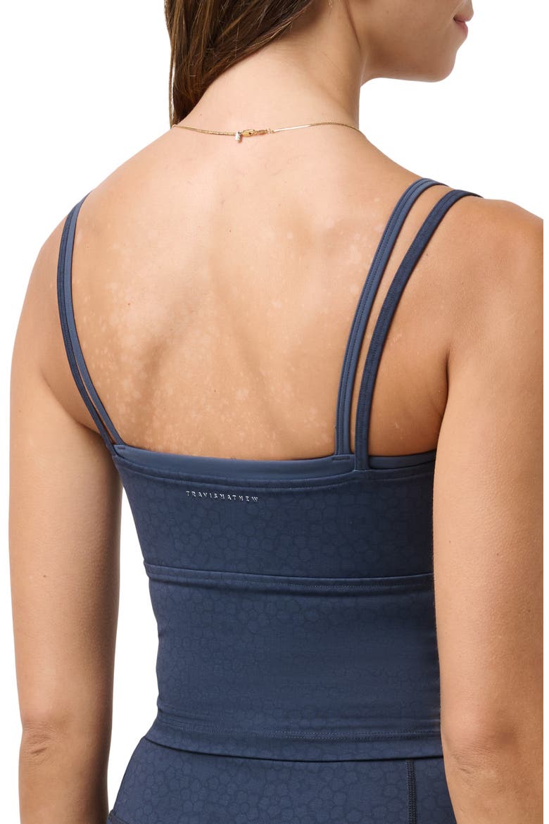 Move Double Strap Crop Tank, Alternate, color, OMBRE BLUE MULTI