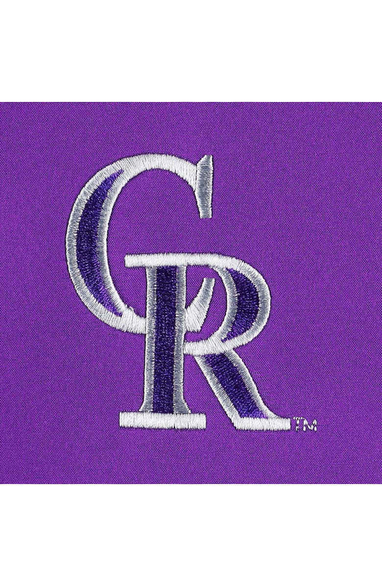 DUNBROOKE Men's Dunbrooke Purple/Black Colorado Rockies Alpha Full-Zip Jacket, Alternate, color,