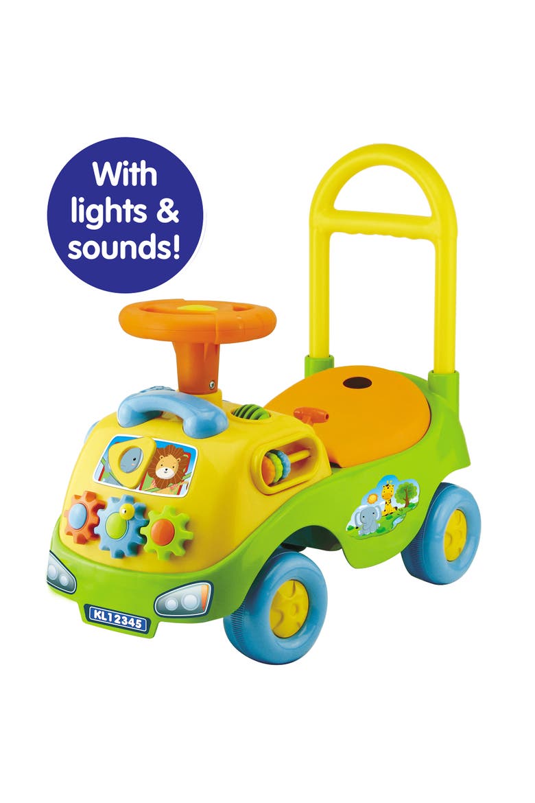 My First Funtime Ride-On Safari Animals Vehicle, Alternate, color, Multicolored