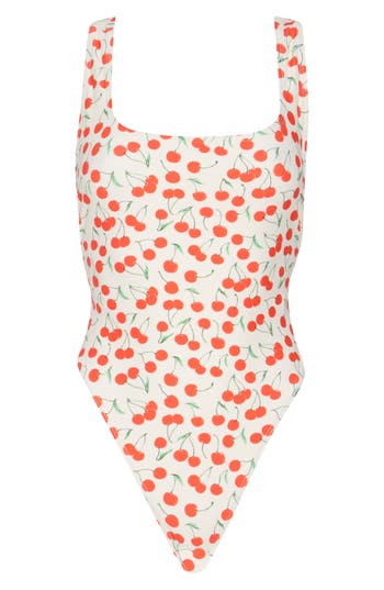 GOOD AMERICAN GOOD AMERICAN HIGH LEG ONE-PIECE SWIMSUIT