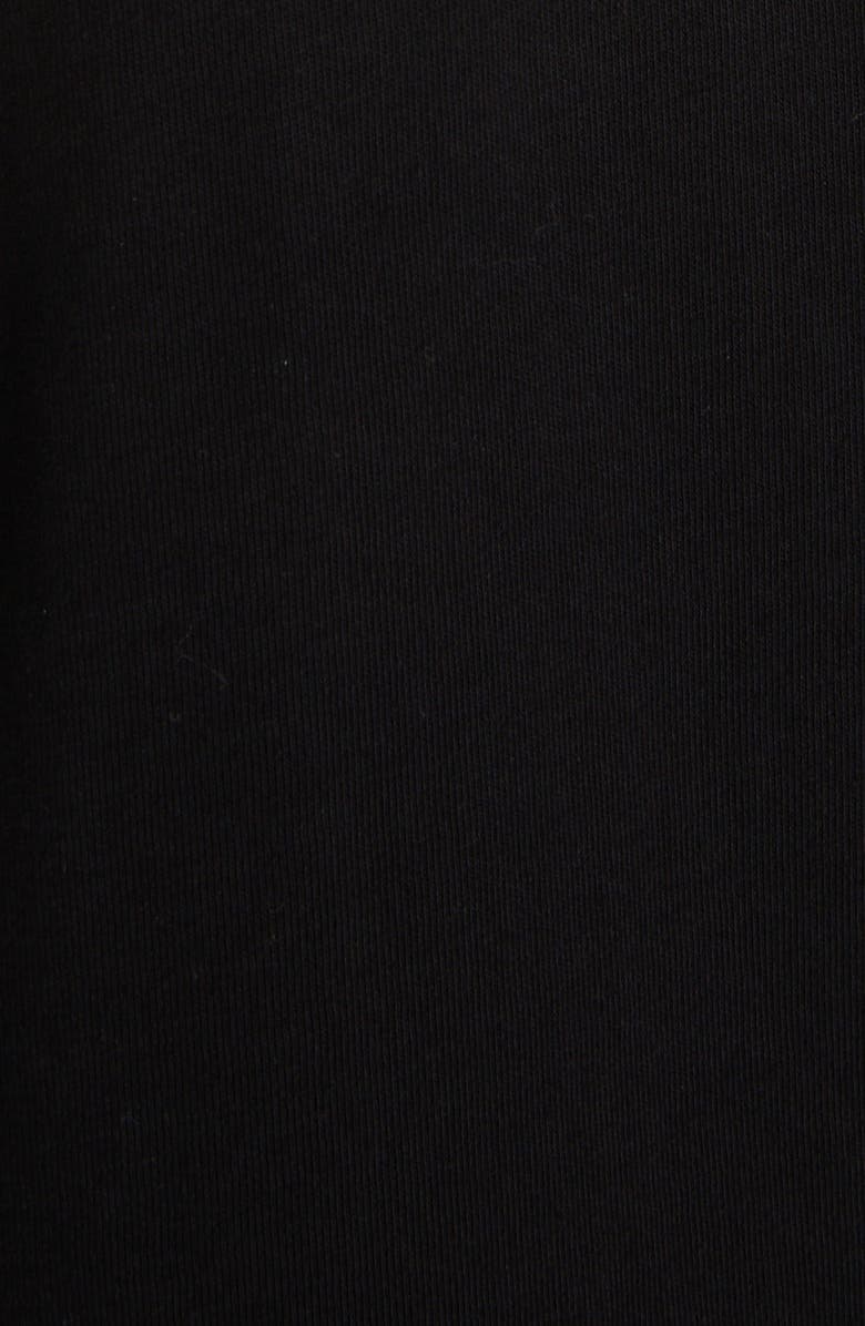 Balmain Classic Fit Flocked Logo Cotton T-Shirt, Alternate, color,