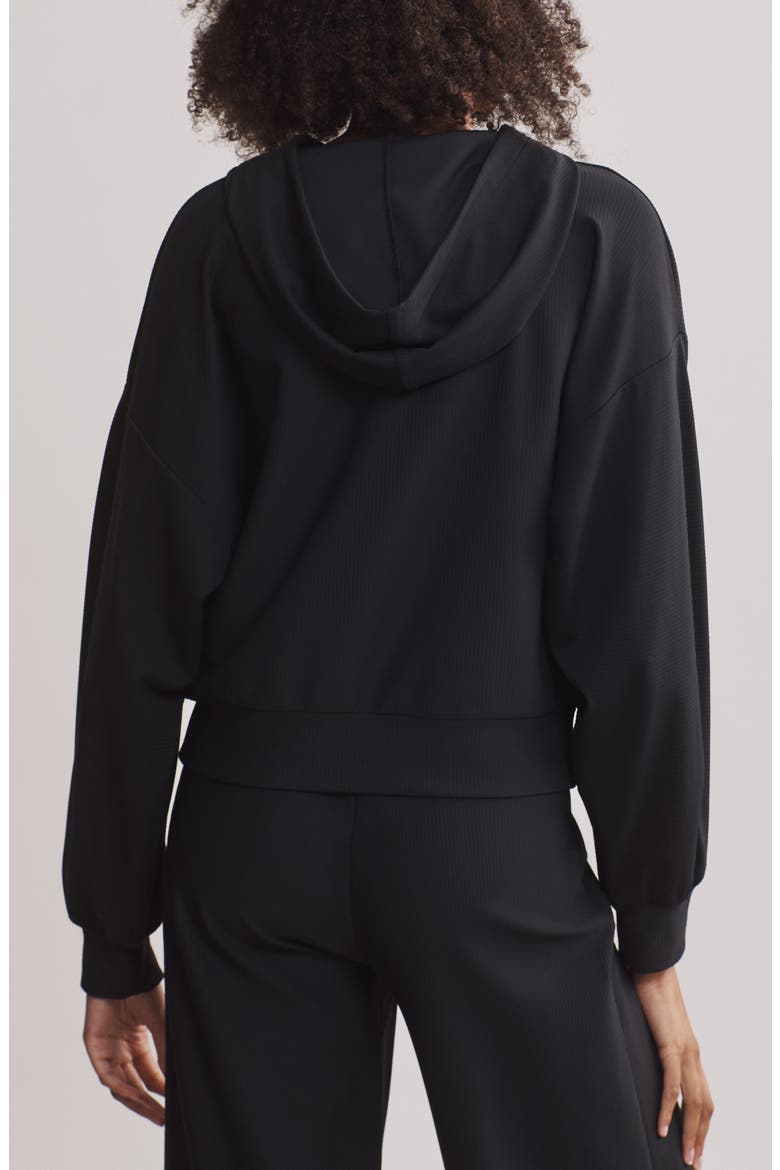 Ripple Hoodie, Alternate, color, BLACK