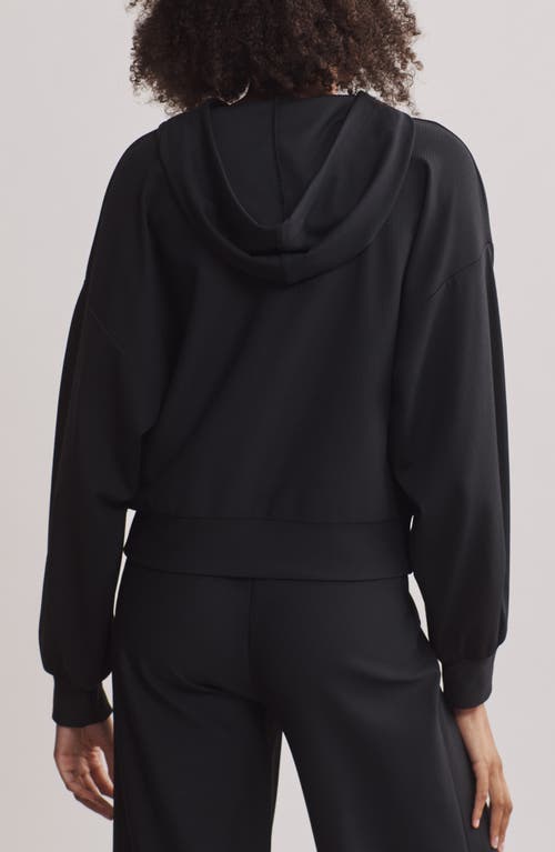 Rhone Ripple Hoodie In Black