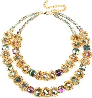 Sea Glass Collar Necklace