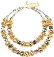 EYE CANDY LOS ANGELES Sea Glass Collar Necklace
