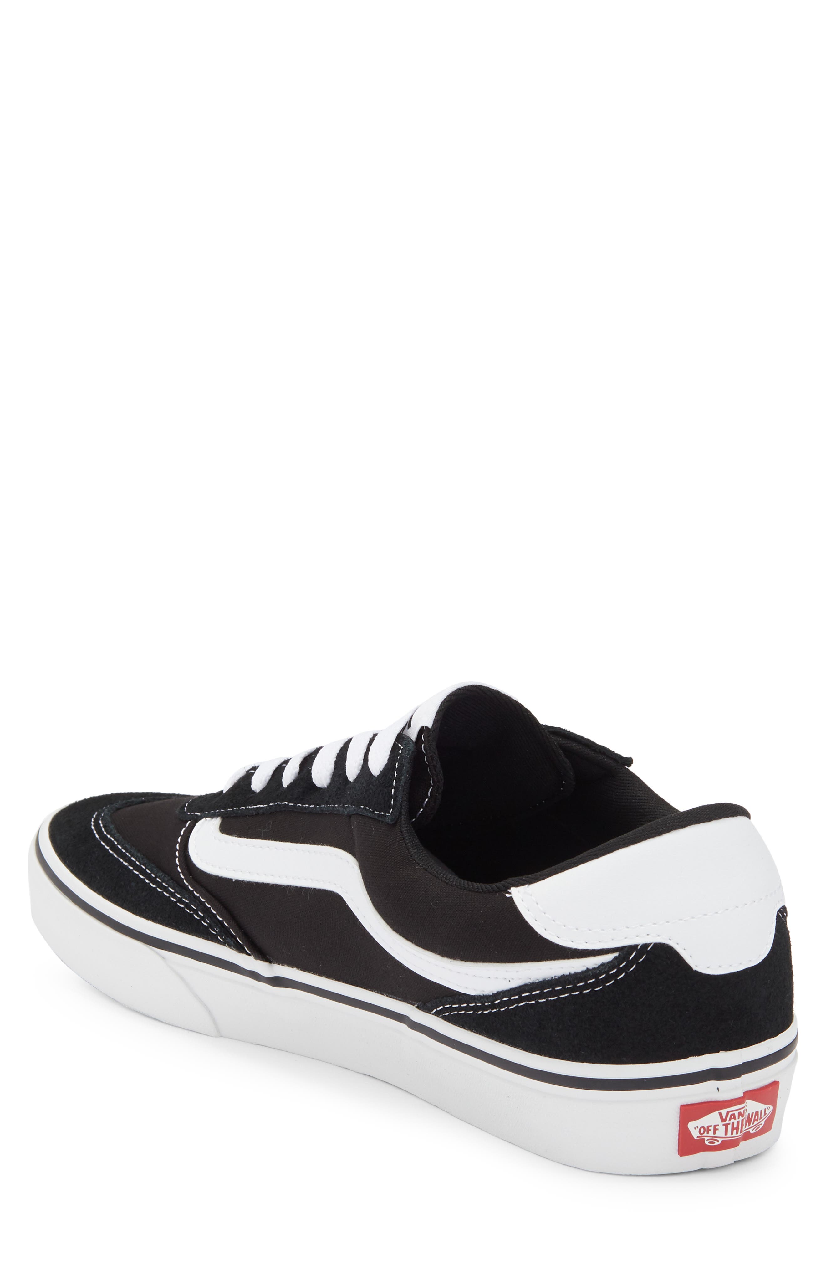 Brooklyn Sneaker, Alternate, color, BLACK WHITE