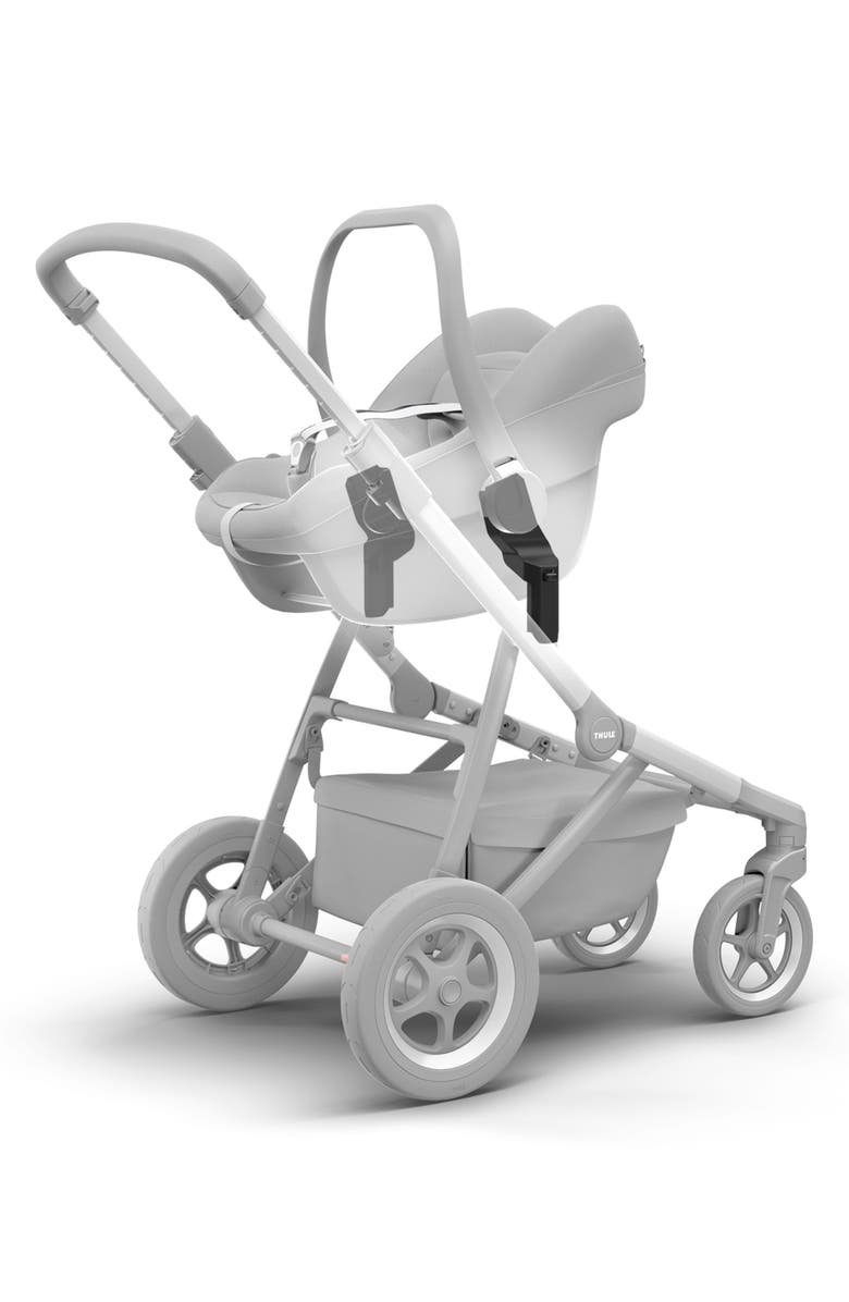 Thule Sleek Stroller to Maxi-Cosi<sup>®</sup>/nuna/CYBEX/BeSafe<sup>®</sup> Infant Car Seat Adapter Set, Alternate, color, Black