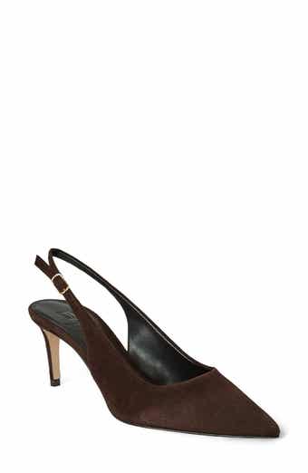Rima Leather Slingback Pump