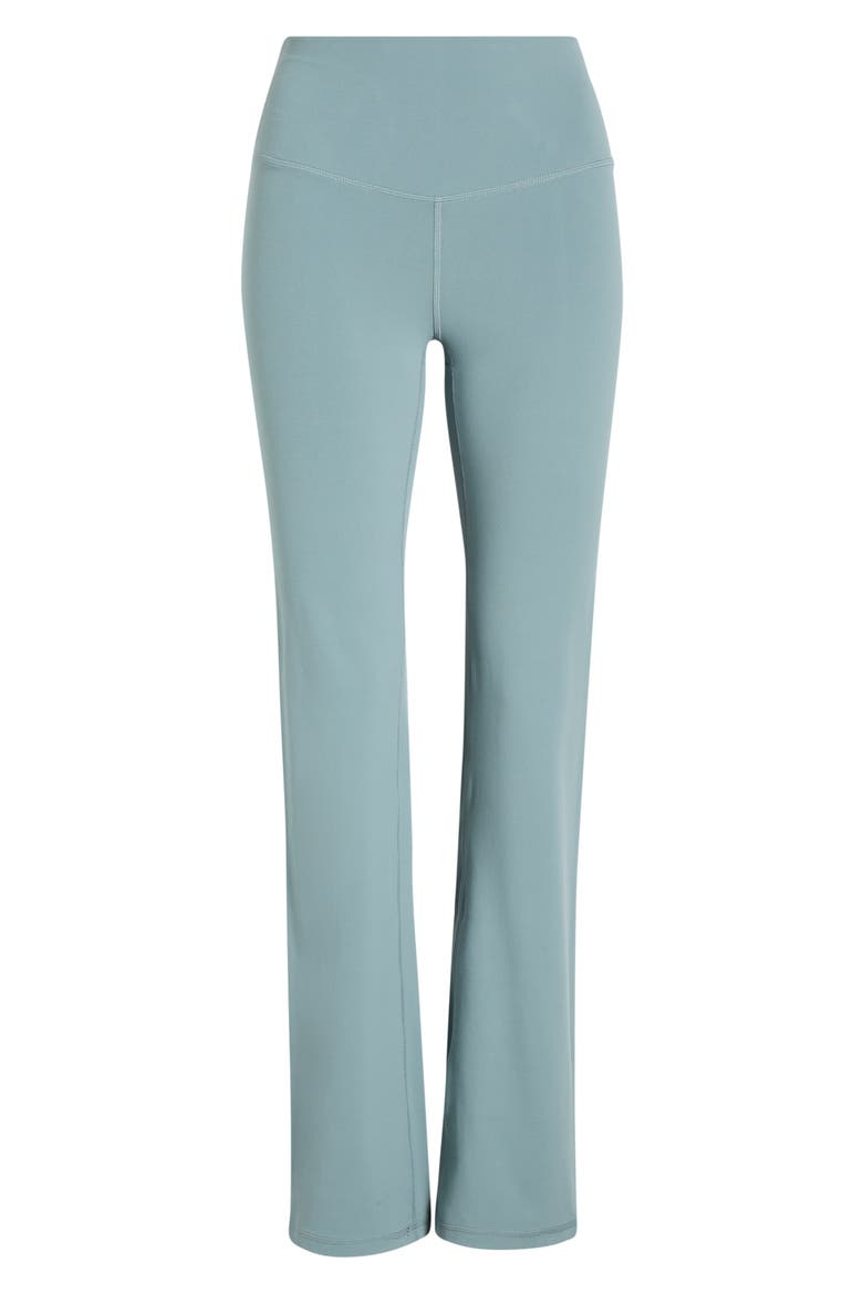 Studio Luxe Bootcut Leggings, Alternate, color, TEAL DUSK