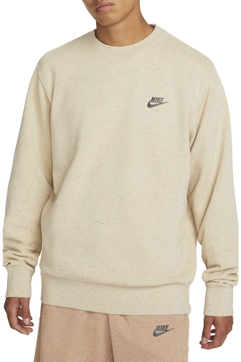 Club Revival Crewneck Sweatshirt, Main, color, LIMESTONE