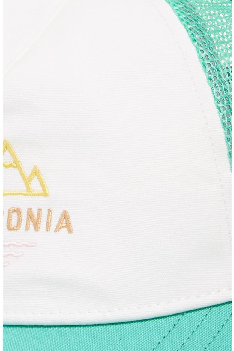 'Peak to Paddle' Trucker Hat, Alternate, color, WHITE