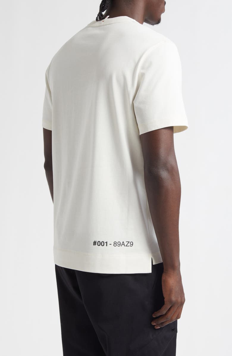 Moncler Logo Graphic T-Shirt, Alternate, color, Baby Powder