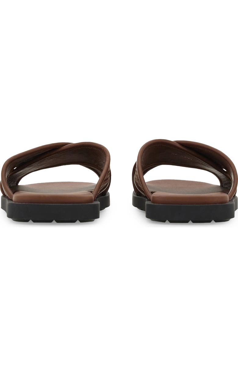 FERRAGAMO Brise 2 Slide Sandal, Alternate, color, Midbrown Midbrown Midbrown