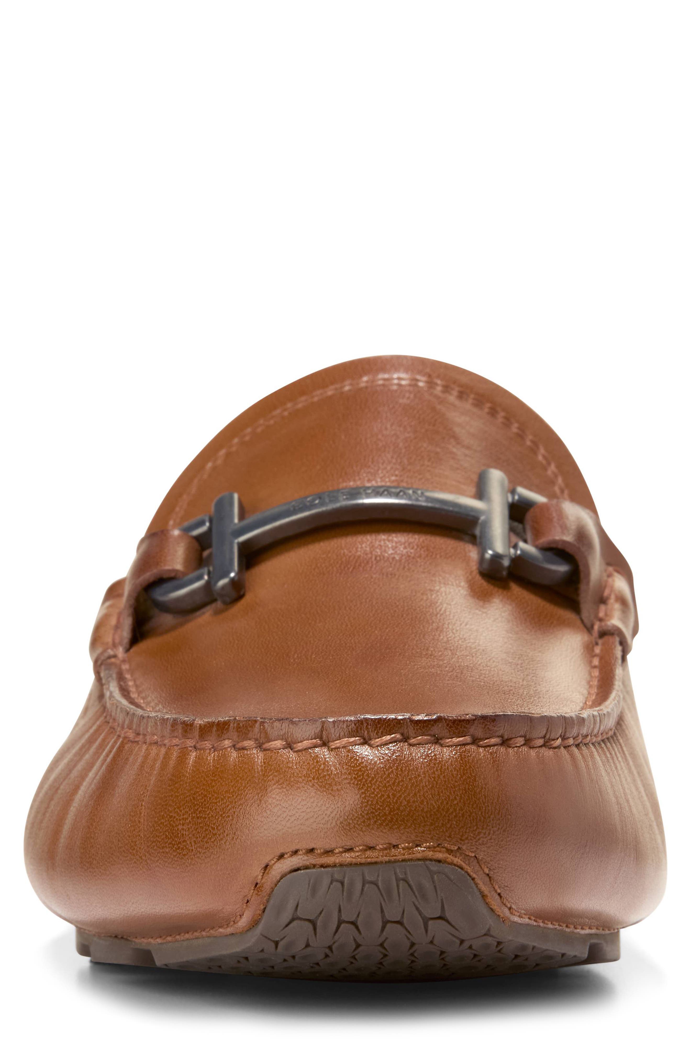 Cole Haan Donohue Grand Bit Driving Shoe, Alternate, color, New Caramel / Java