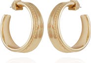 Vince Camuto Intertwined Hoop Earrings