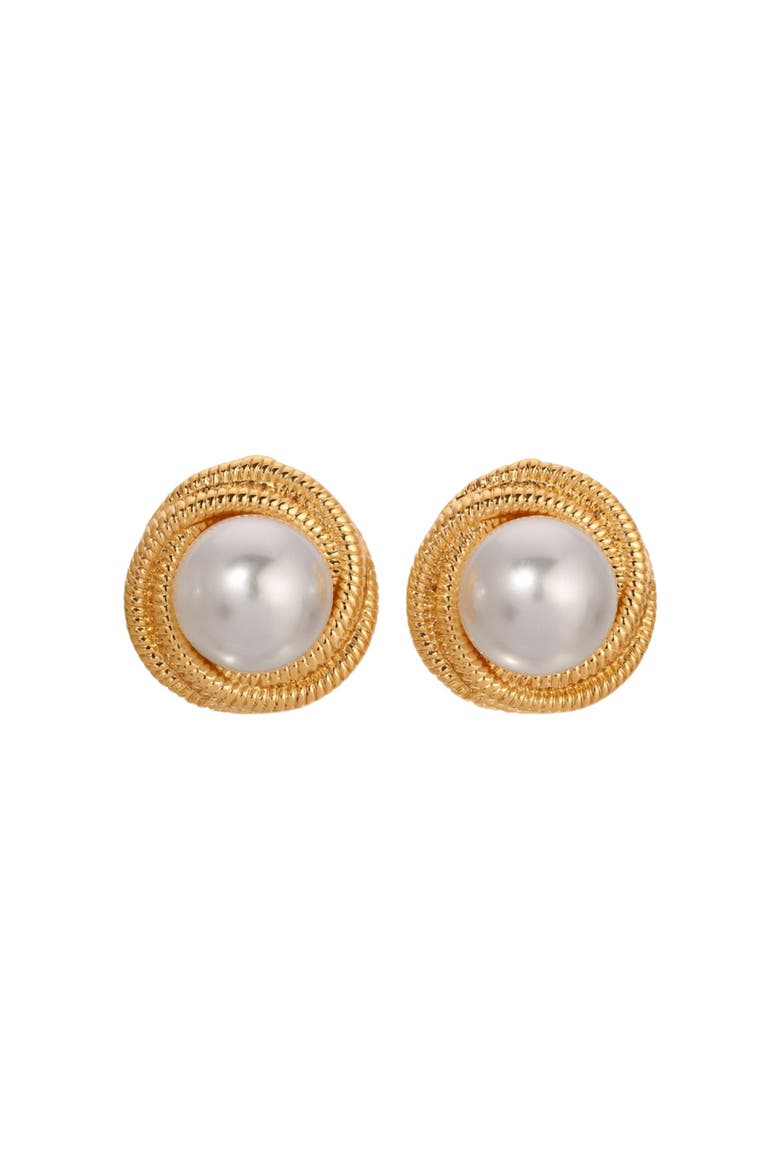 Gigi Earrings, Main, color, Gold