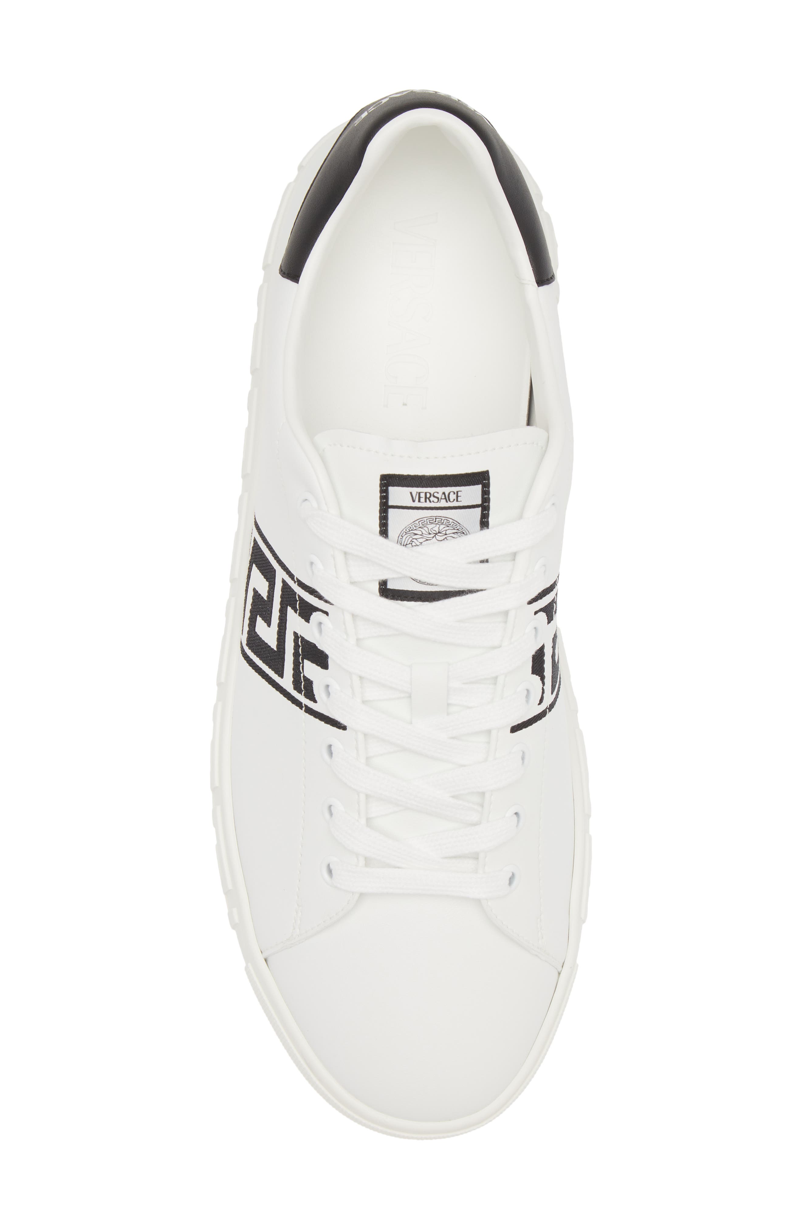 Мужские кроссовки Versace Barocco Greca Jacquard Low Top Sneaker — фото 5