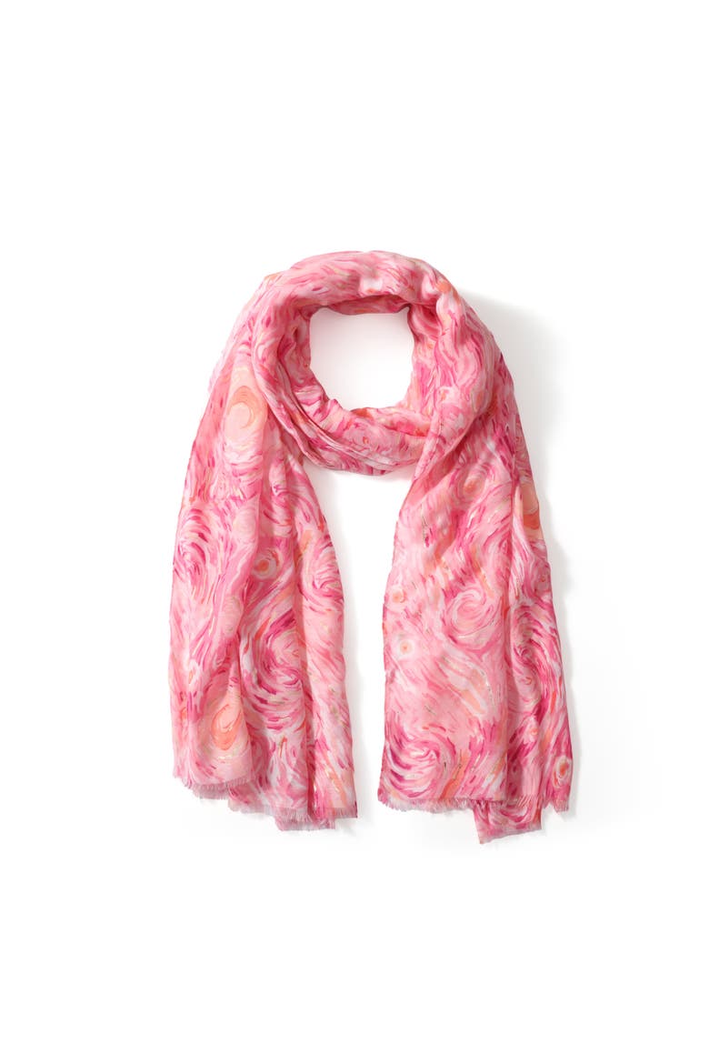 The Blossom Scarf, Main, color, Pink