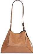 Jimmy Choo Medium Diamond Leather & Suede Hobo Bag