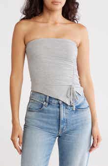 Madden Girl Side Ruching Tube Top