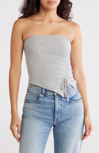 Madden Girl Side Ruching Tube Top