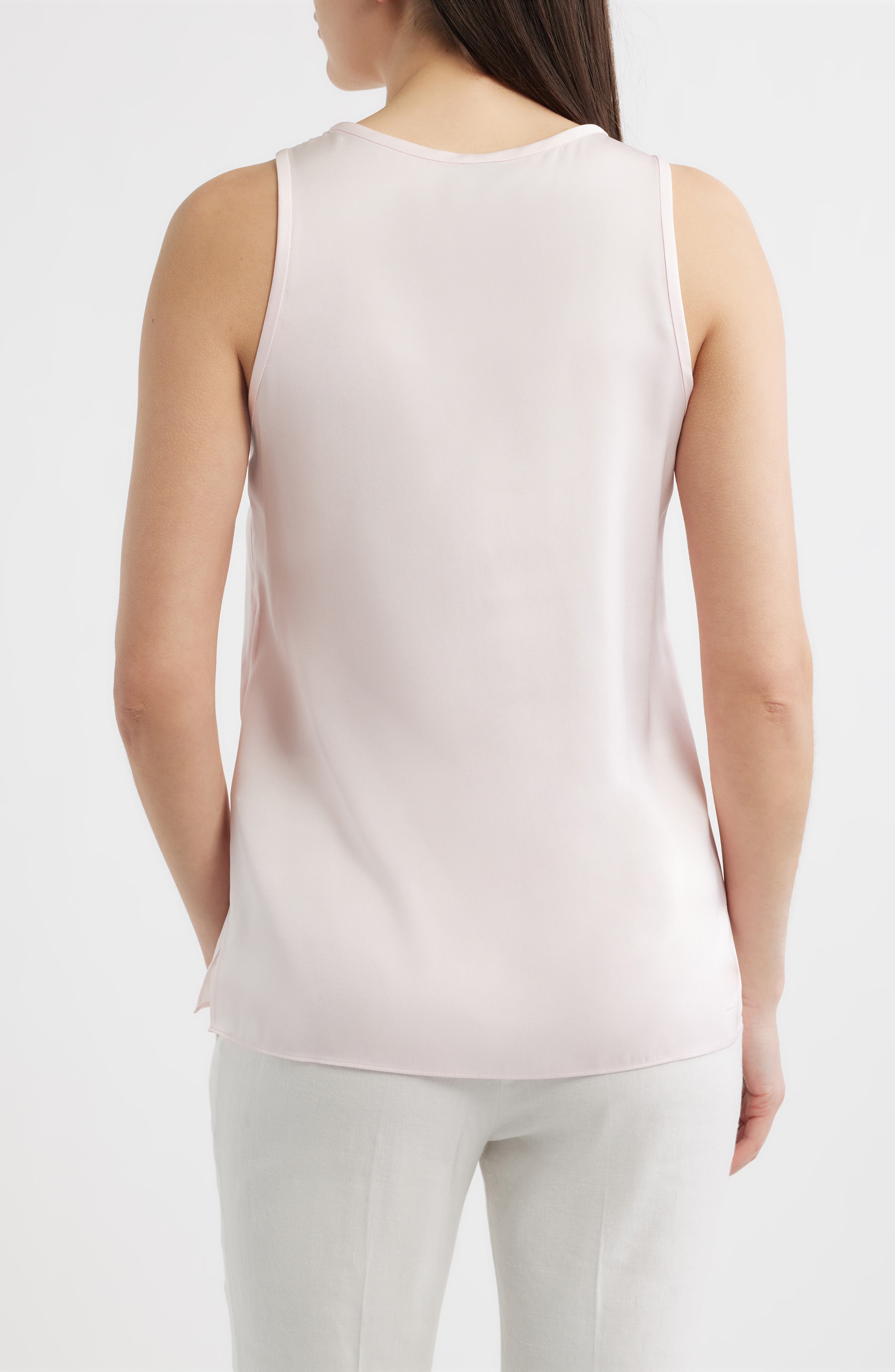 Bettyna Stretch Silk Tank - image 2