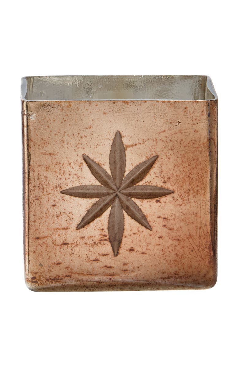 tag Cosmos Gold Glass Tealight Holder for Christmas Decor, Main, color, Gold