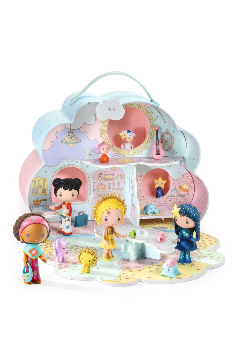 Tinyly Sunny & Mia House Playset, Alternate, color, MULTI