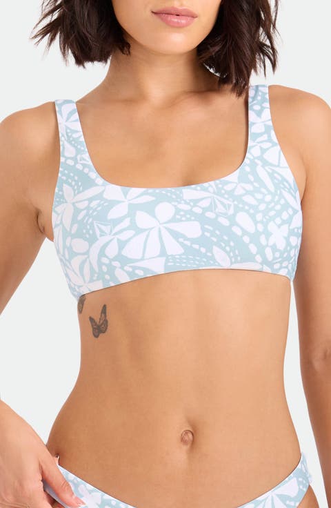 Stone Scoop Bralette Bikini Top