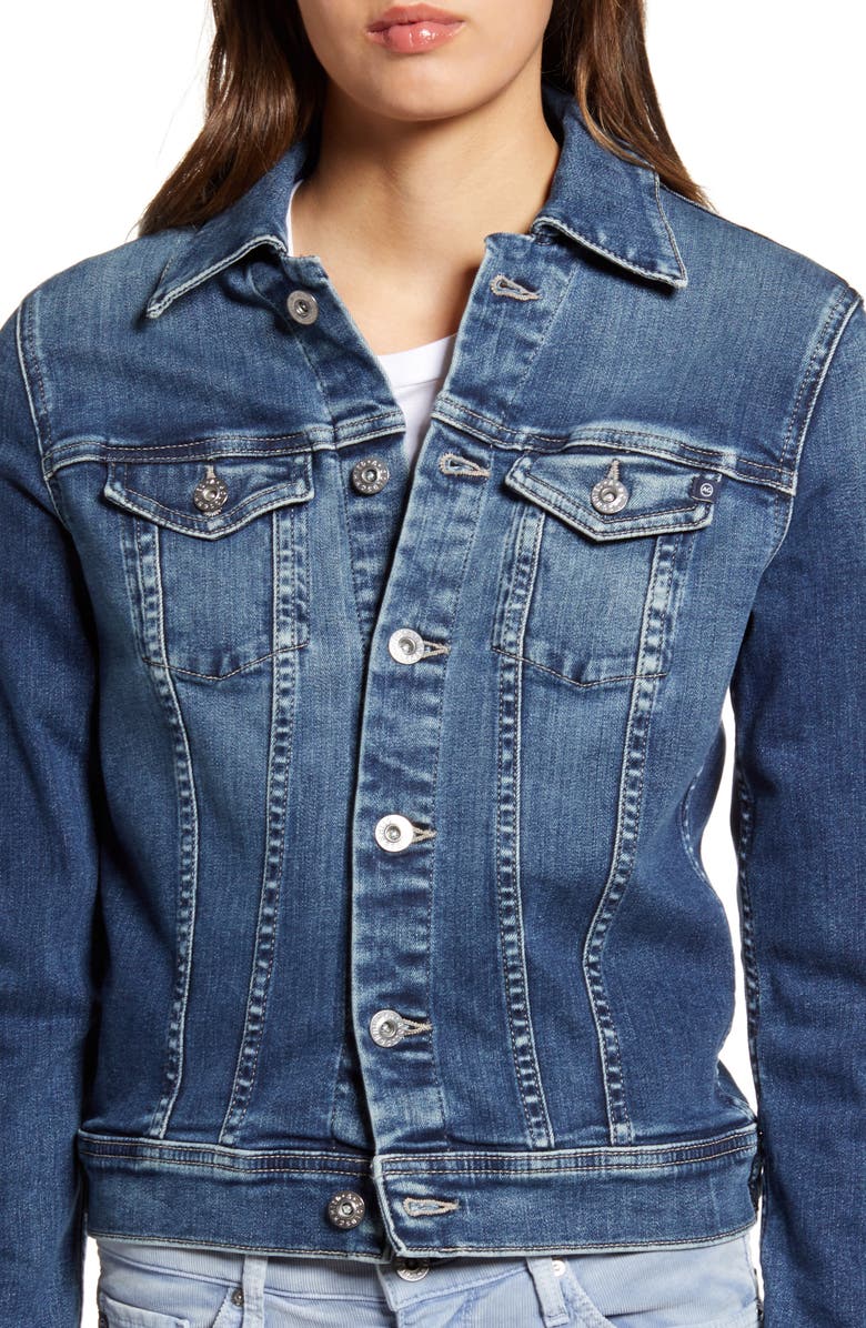 AG Robyn Denim Jacket, Alternate, color,