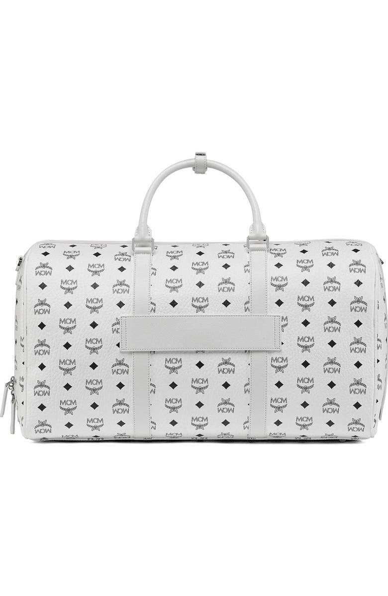 MCM Ottomar Weekender Bag in Visetos, Alternate, color,