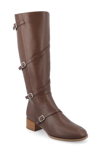 Elettra Tru Comfort Buckle Knee High Boot