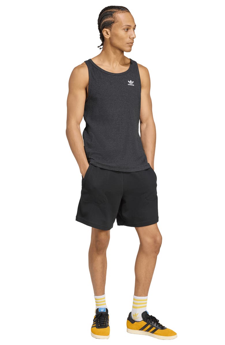 adidas Originals Trefoil Essentials Rib Tank, Alternate, color, 