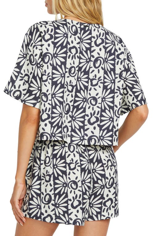 BILLABONG BILLABONG SUNFLOWER PRINT POPLIN DRAWSTRING SHORTS