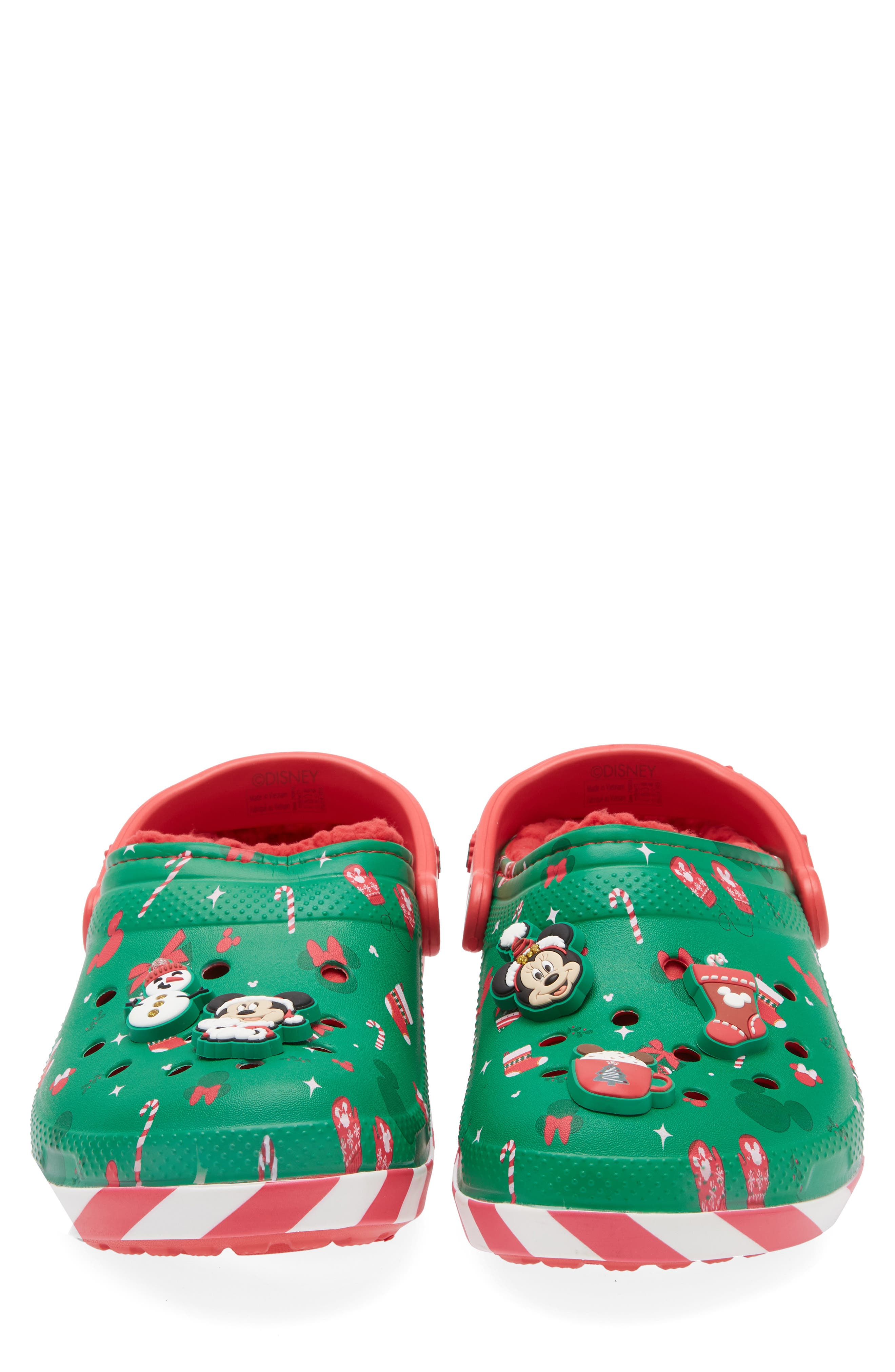 CROCS x Disney Mickey Christmas Lined Clog, Alternate, color, 