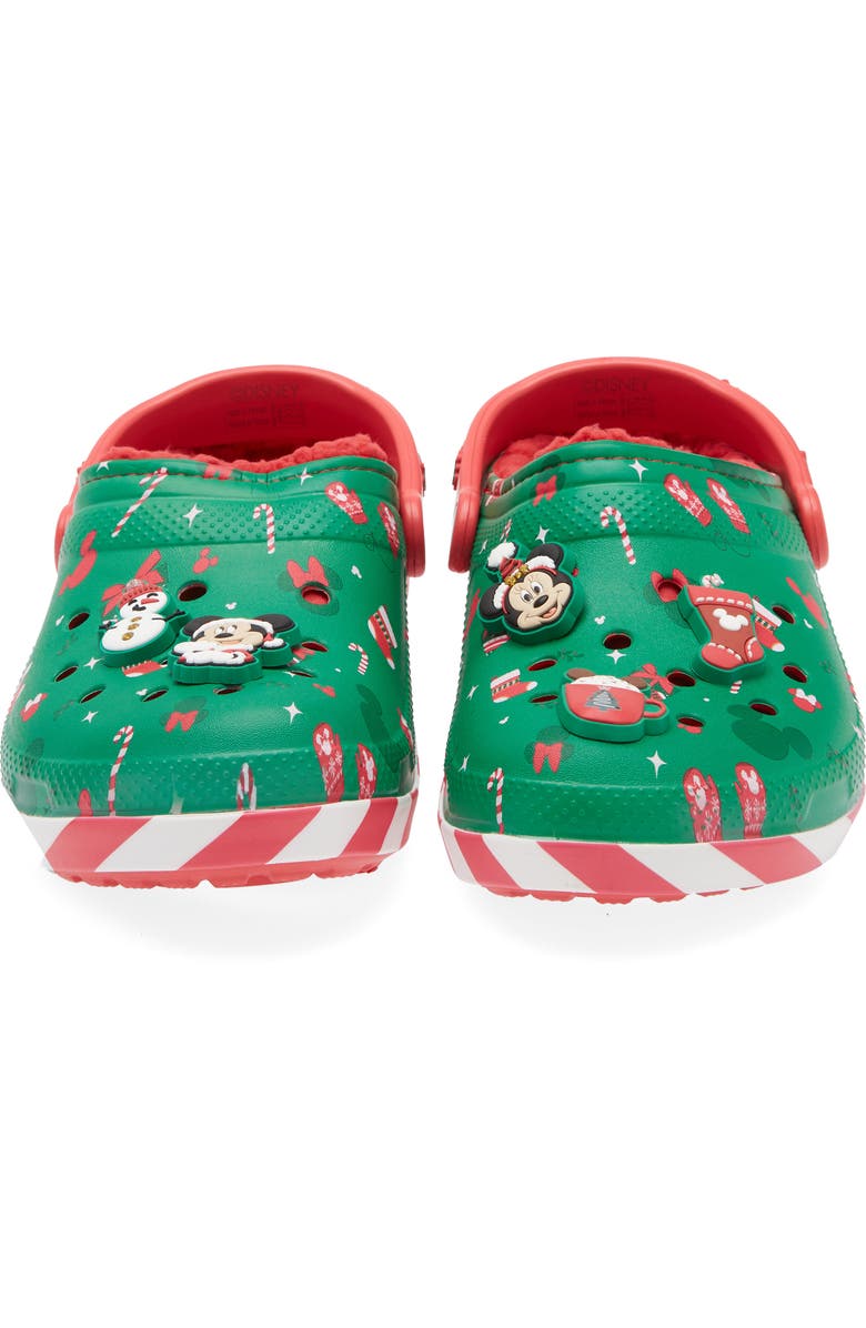 CROCS x Disney Mickey Christmas Lined Clog, Alternate, color,