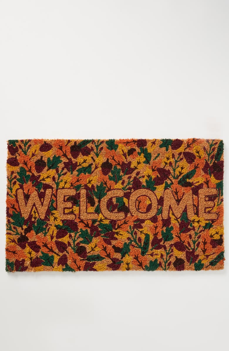 Anthropologie Home Fall Welcome Doormat, Main, color,