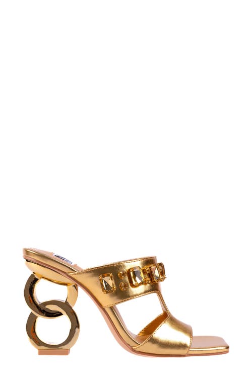 Ninety Union Rio Slide Sandal In Gold