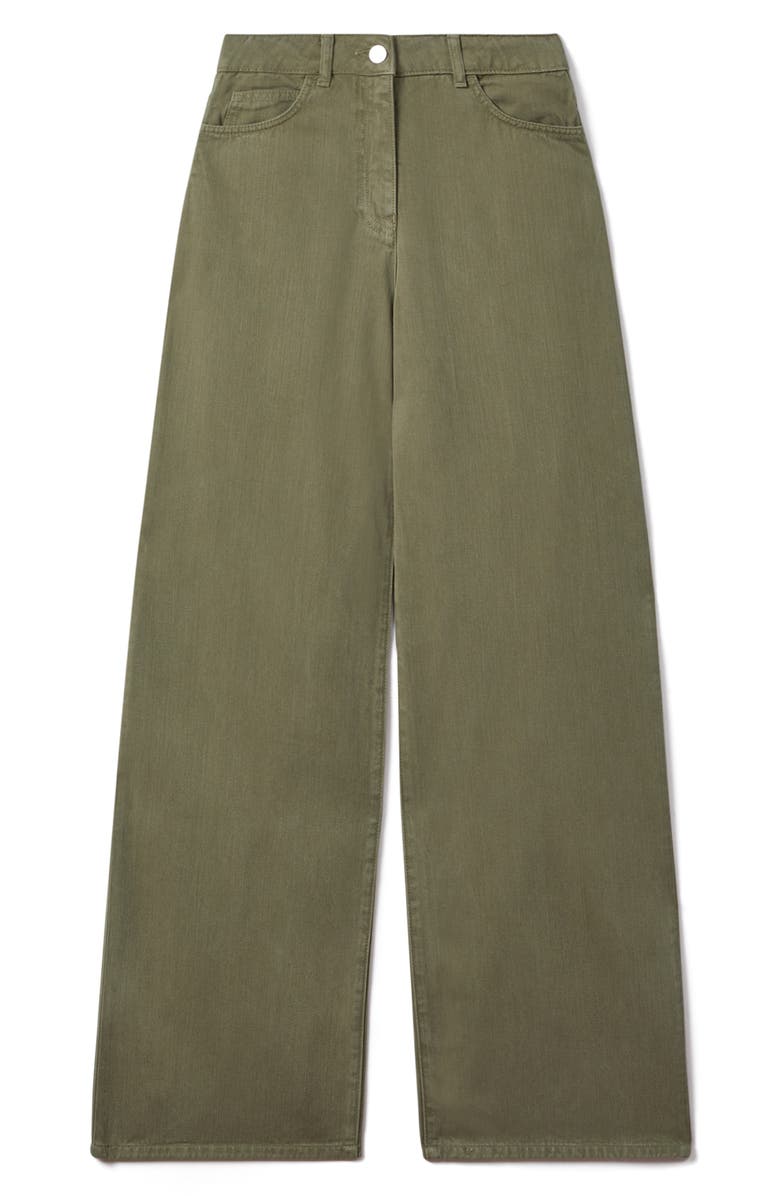 Reiss Colorado Straight Leg Pants, Alternate, color, Khaki