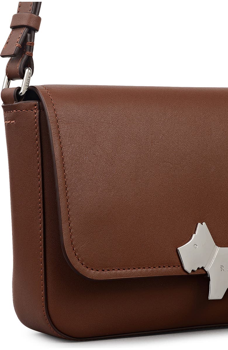 Radley Percy Grove Medium Flapover Crossbody Bag, Alternate, color, Cherrywood