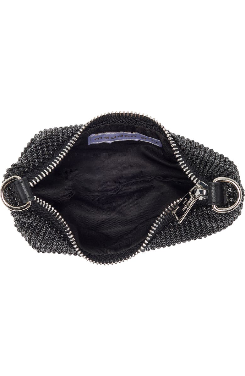 Madden Girl Rhinestone Mesh Mini Crossbody Bag, Alternate, color,