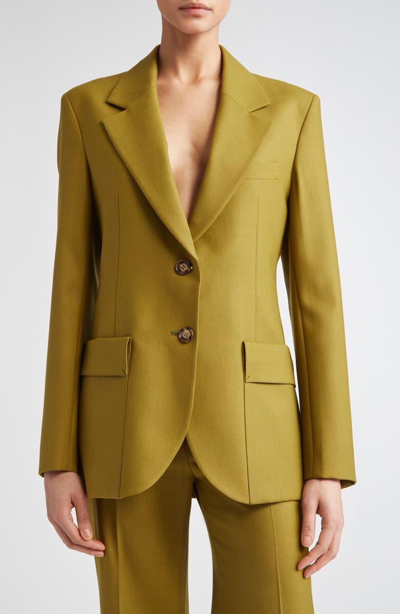 Victoria Beckham Patch Pocket Blazer, Main, color, 